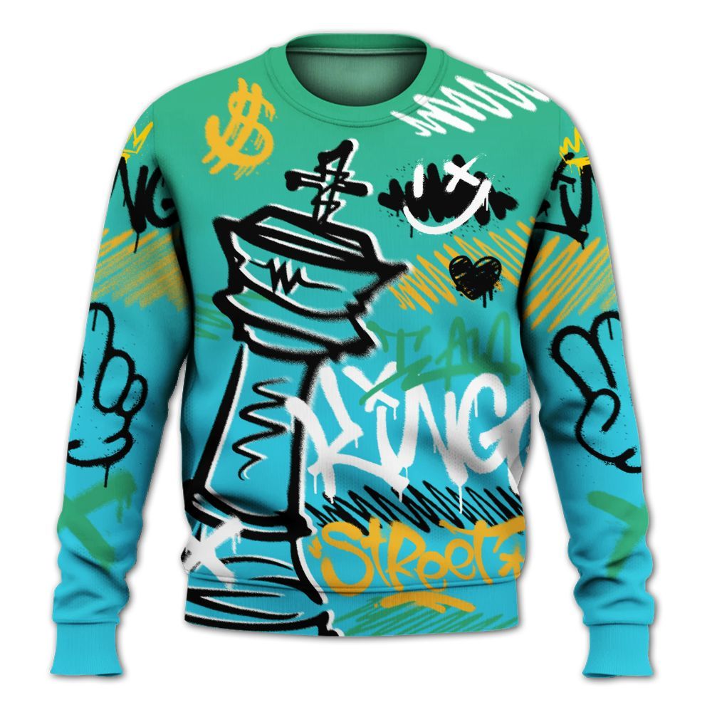 Sweatshirt To Match Dunk Chunky Dunky - Street King Chess Streetwear All Over Print