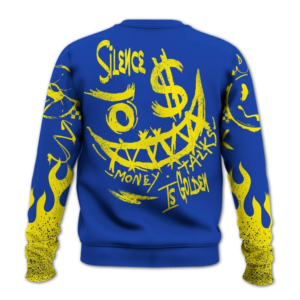 Sweatshirt To Match Laney 14s - Mouth Burning Street Style All Over Print