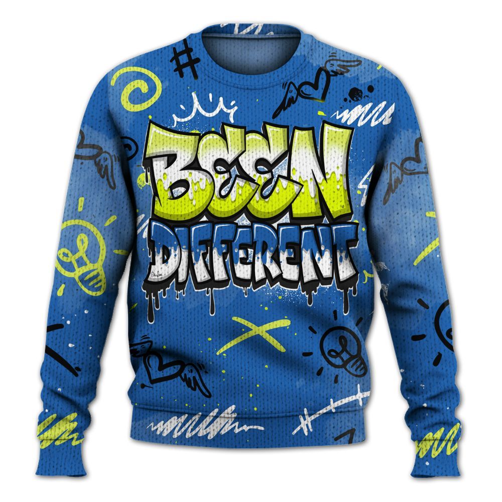 Sweater To Match Griffey Max 1 Varsity Royal - Drip Been Di2ferent Graphic