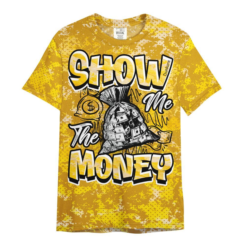 Shirt To Match Low Yellow Python 11s - Show Me The Money Retro All Over Print