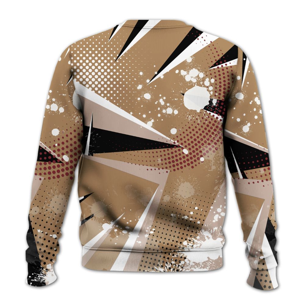 Sweatshirt To Match Kobe 4 Gold Medal - Poly Trust No One Dripping All Over Print