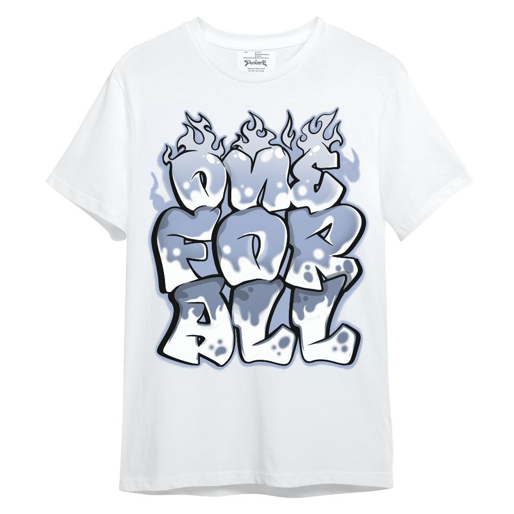 Shirt To Match Retro Blue Grey 13s - Ones For All Graphic Unisex Shirt