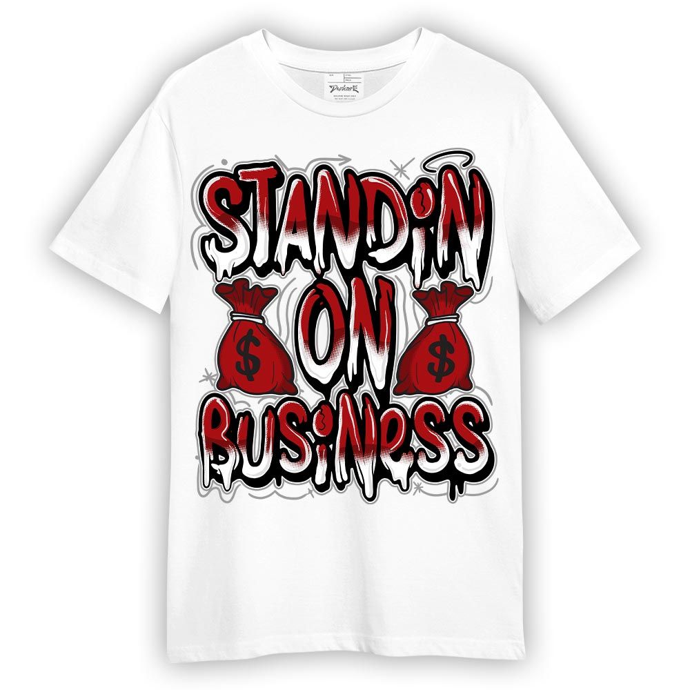 Shirt To Match Red Taxi 12s - Standin' Business Graphic Shirt Unisex