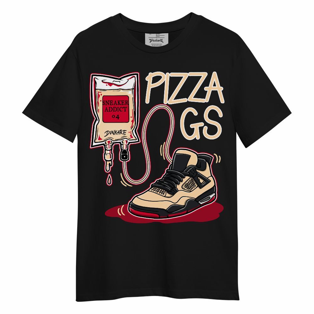 Shirt To Match Retro Pizza GS 4s - Sneaker Sickness Graphic