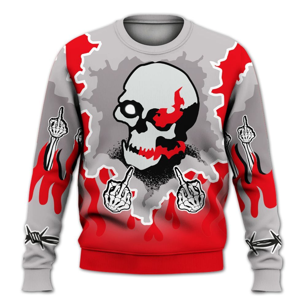 Sweatshirt To Match Air Max 1 Low Poly - F Around Find Out Graphic Trapped All Over Print