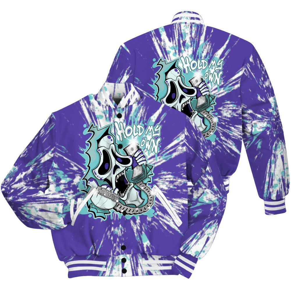 Varsity Jacket To Match Low Hornets 1s Shirt - Hold My Own Graphic Halloween All Over Print