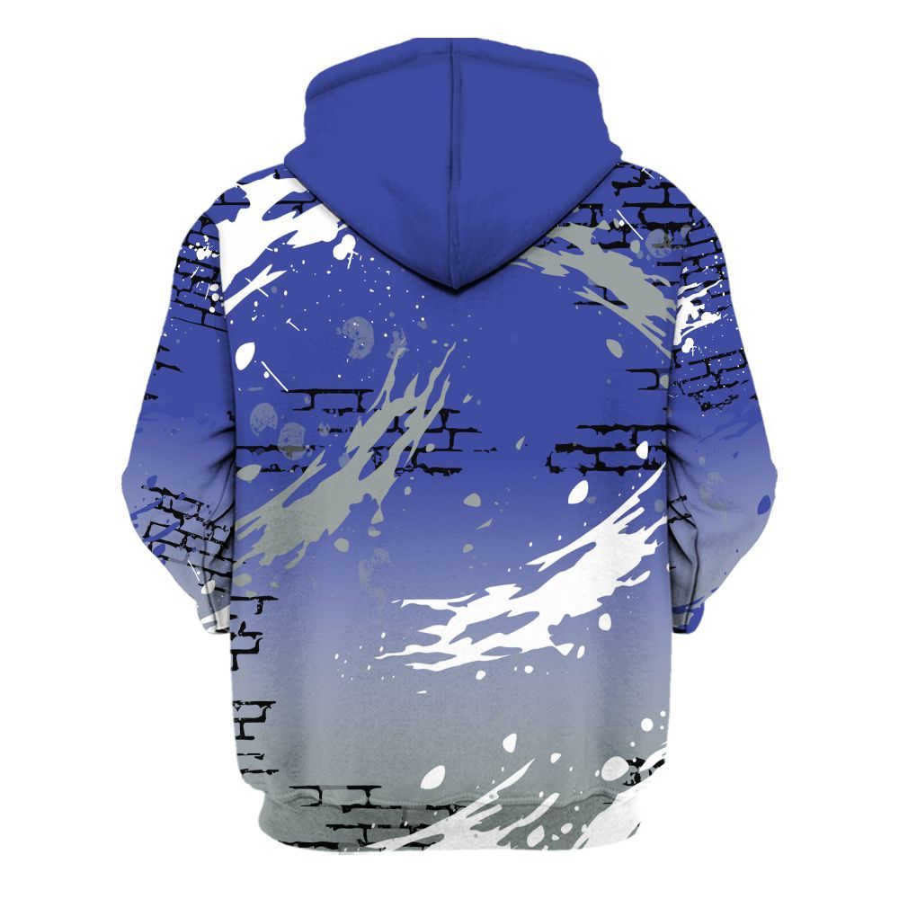 Hoodie To Match Shox TL Royal - Values Of Loyalty Drip All Over Print