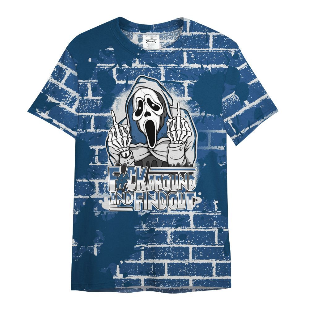Shirt To Match High OG Midnight Navy 1s - F#CK And Find Out Graphic Halloween All Over Print