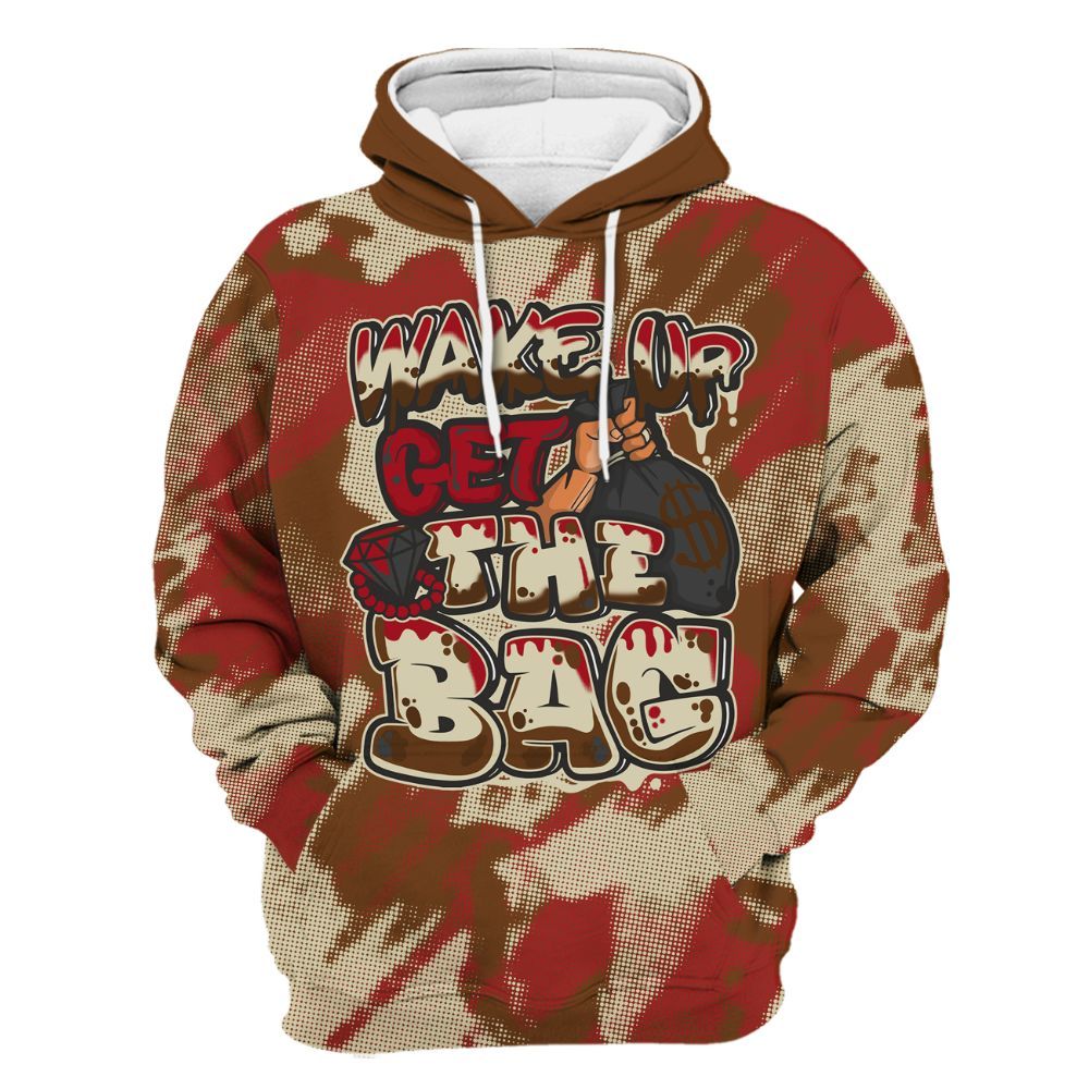 Hoodie To Match Archaeo Brown 5s - Get More Bags Abstract All Over Print