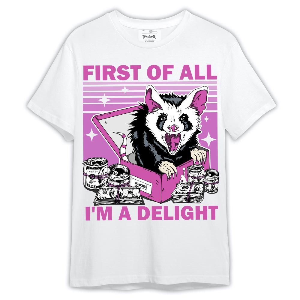 Shirt To Match Hyper Violet 4s - Opossum I'm A Delight Shirt Outfit