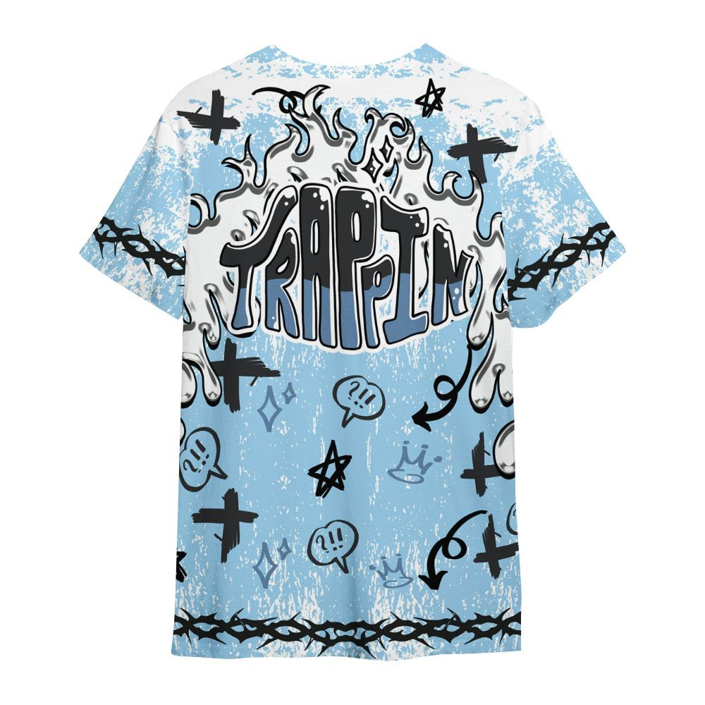 Shirt To Match Legend Blue 11s - Trappin' Unique Graphics All Over Print