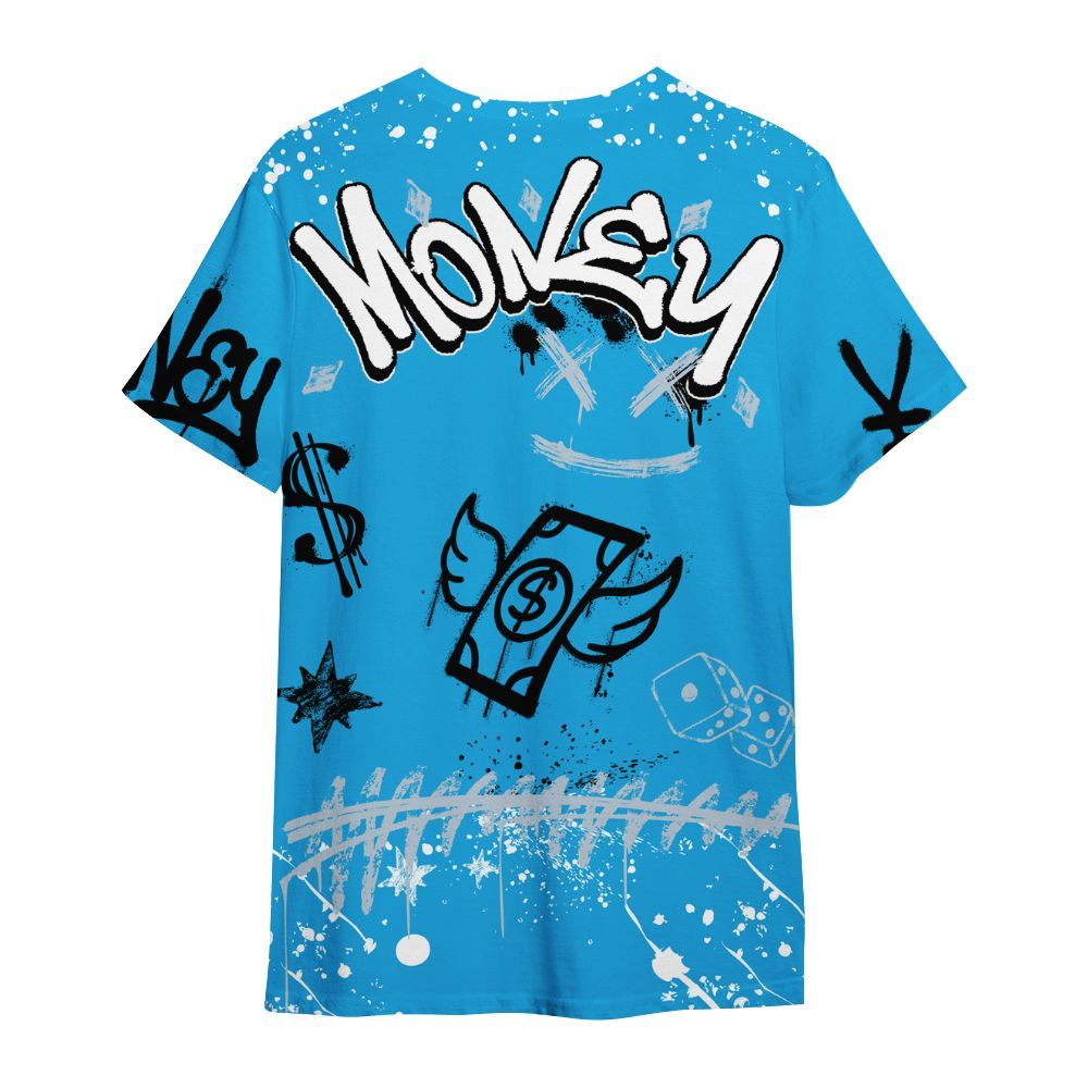 Shirt To Match University Blue Low 2026 11s - Everybody Paid In Full Crayon All Over Print