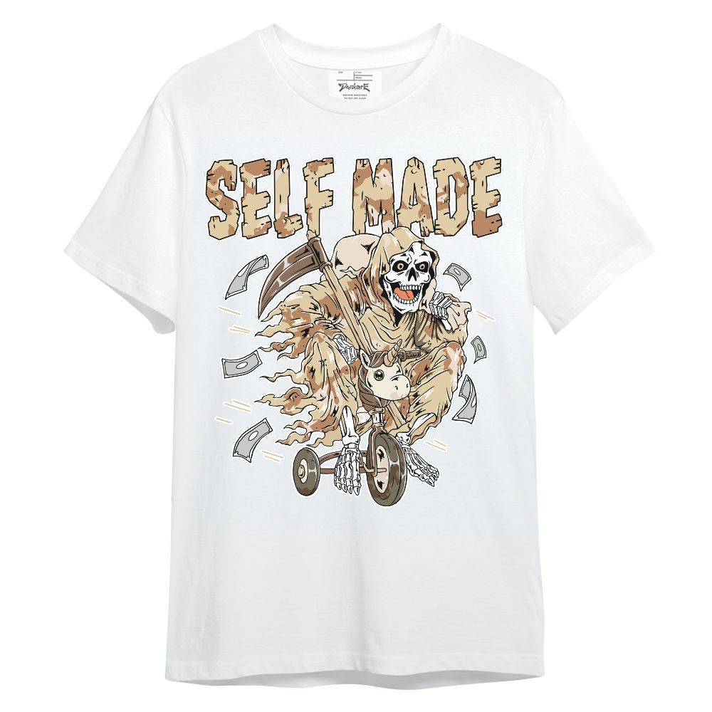 Shirt To Match Desert Camo 3s - Self Make Skeleton Unisex Shirt