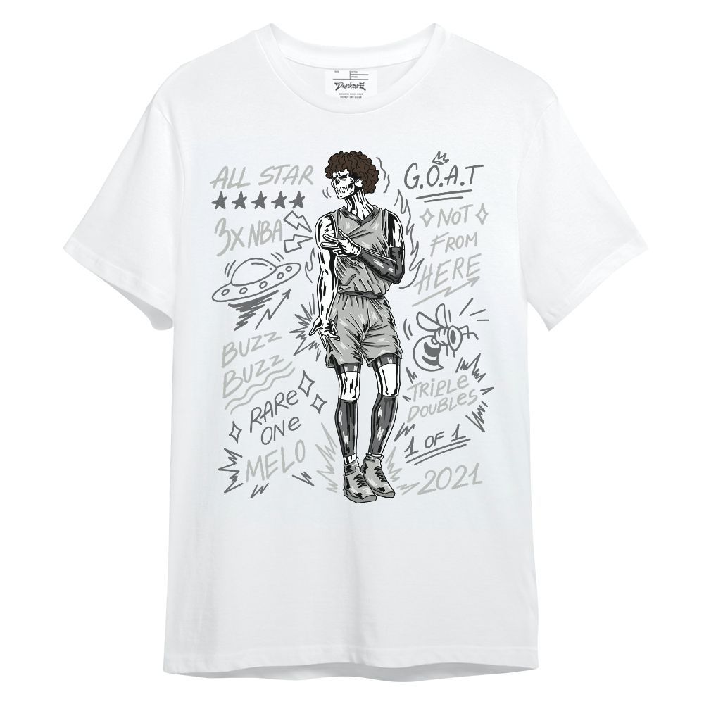 Shirt To Match Retro Wet Cement 4s - Not 'ere Skeleton Unisex Shirt