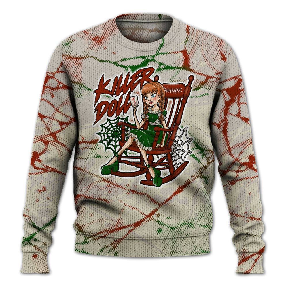 Knitted Sweater To Match El Grito 5s - Killer Doll-A Halloween Profound