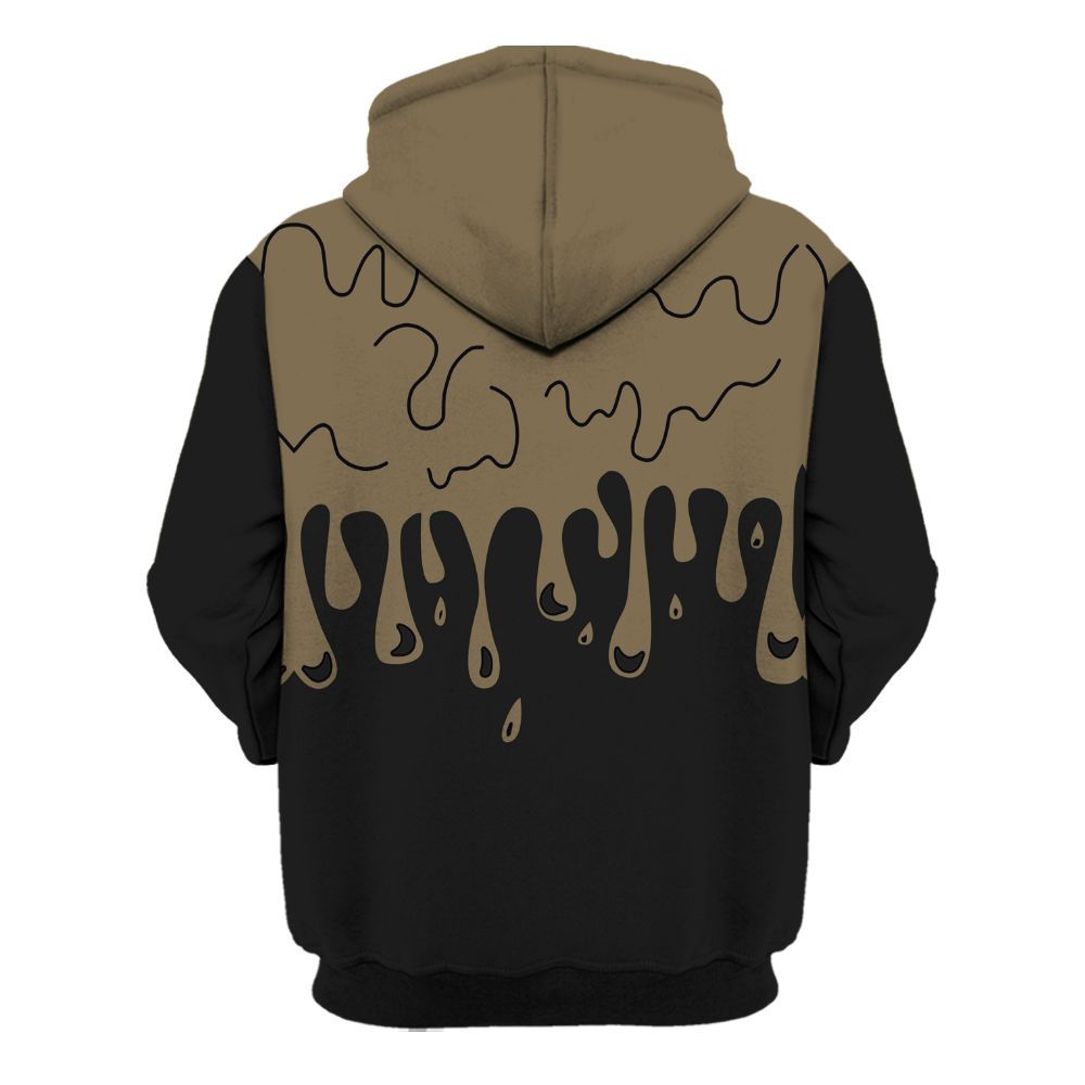 Hoodie To Match Olive 9s - Loser Lover Dripping All Over Print