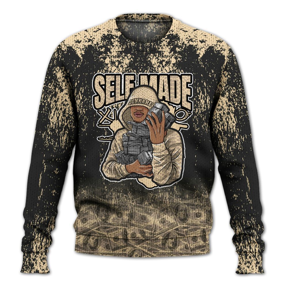 Knitted Sweater To Match Kobe 9 EM Mambacita - Selfmade Unique Grunge