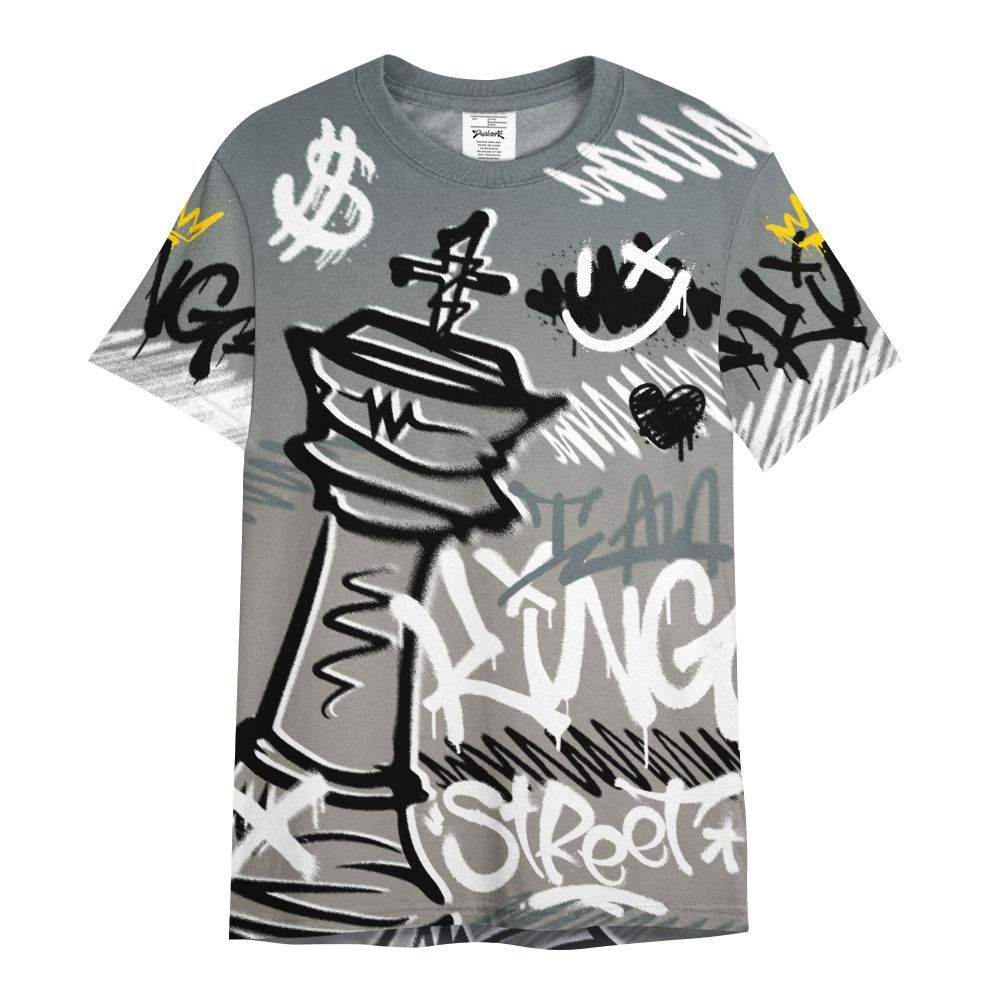 Shirt To Match Cool Grey 9s - Street King Chess Streetwear All Over Print
