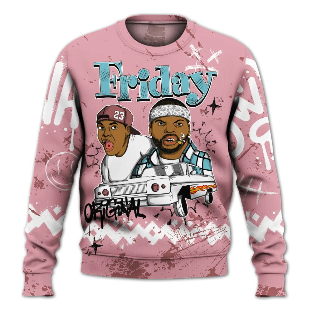 Sweatshirt To Match Doernbecher 6s - Friday Sneaker Crayon All Over Print