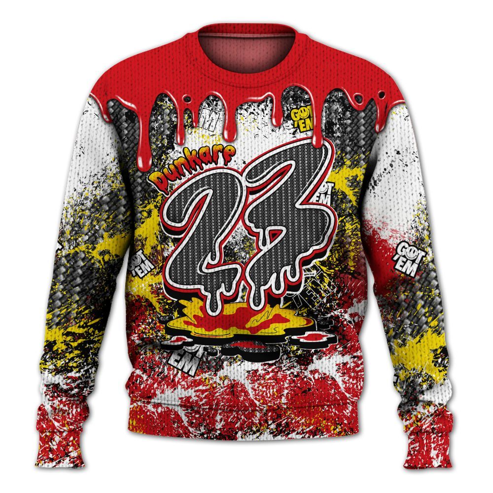 Sweater To Match Ferrari 14s - Dripping 23 Drip Graphic