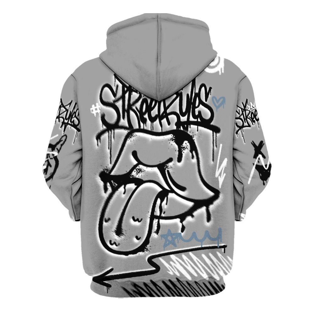 Hoodie To Match Black Chrome 6s - Break Rules Streetwear All Over Print