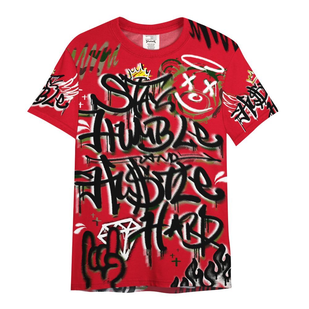 Shirt To Match Air Max 90 Duck Camo Red - Humble Drip Streetwear Graffity All Over Print