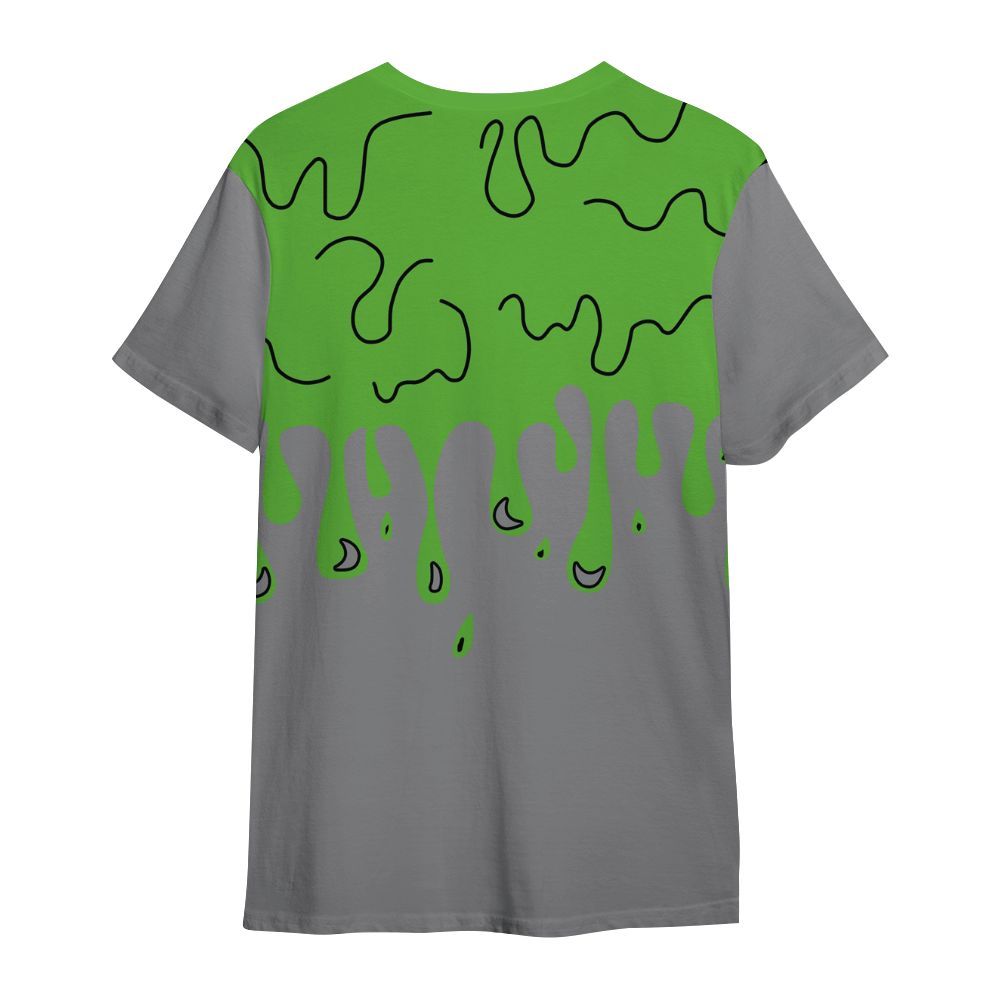 Shirt To Match Retro Green Bean 5s - Snake Trust No One Drip All Over Print