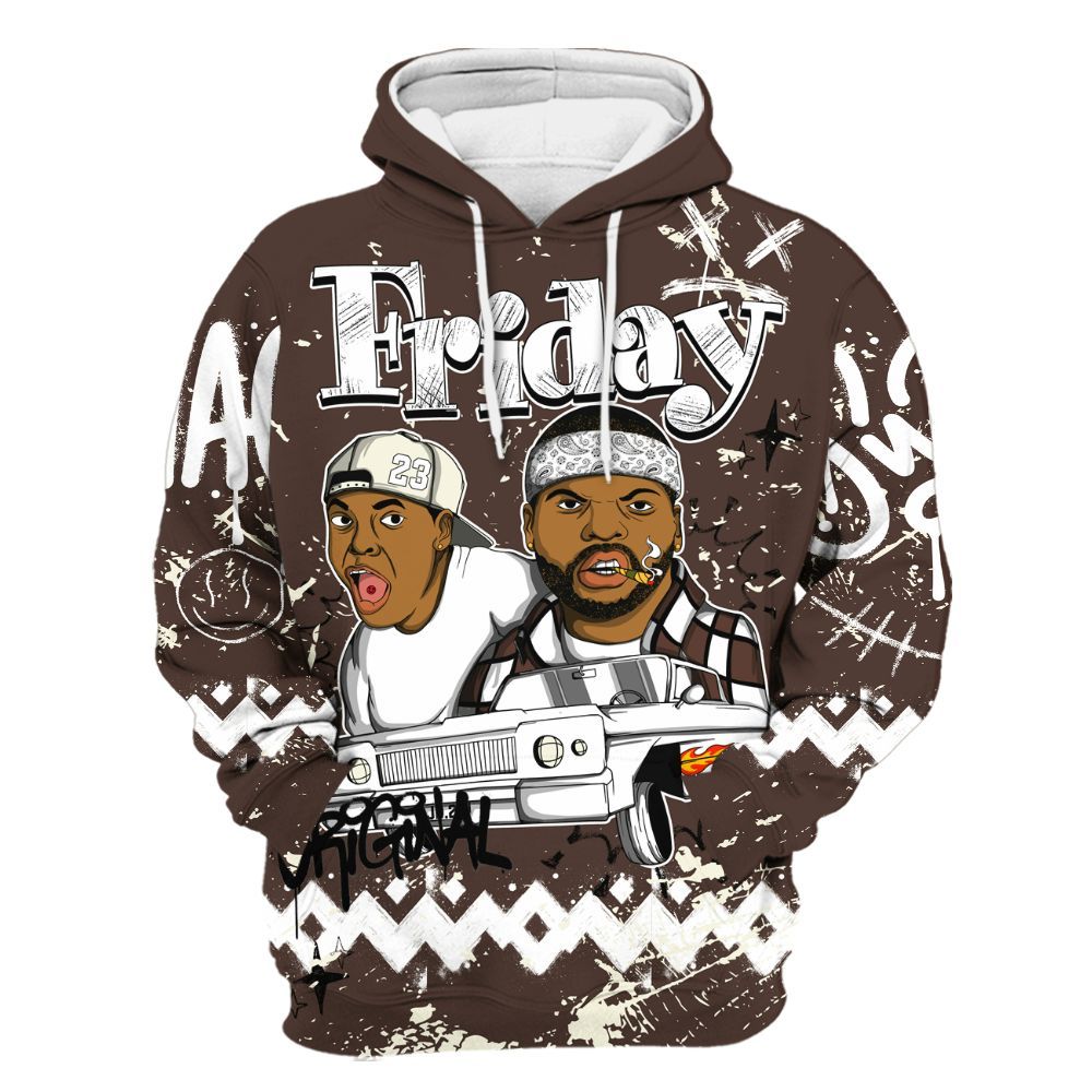 Hoodie To Match SoleFly Cafecito 12s - Friday Sneaker Crayon All Over Print