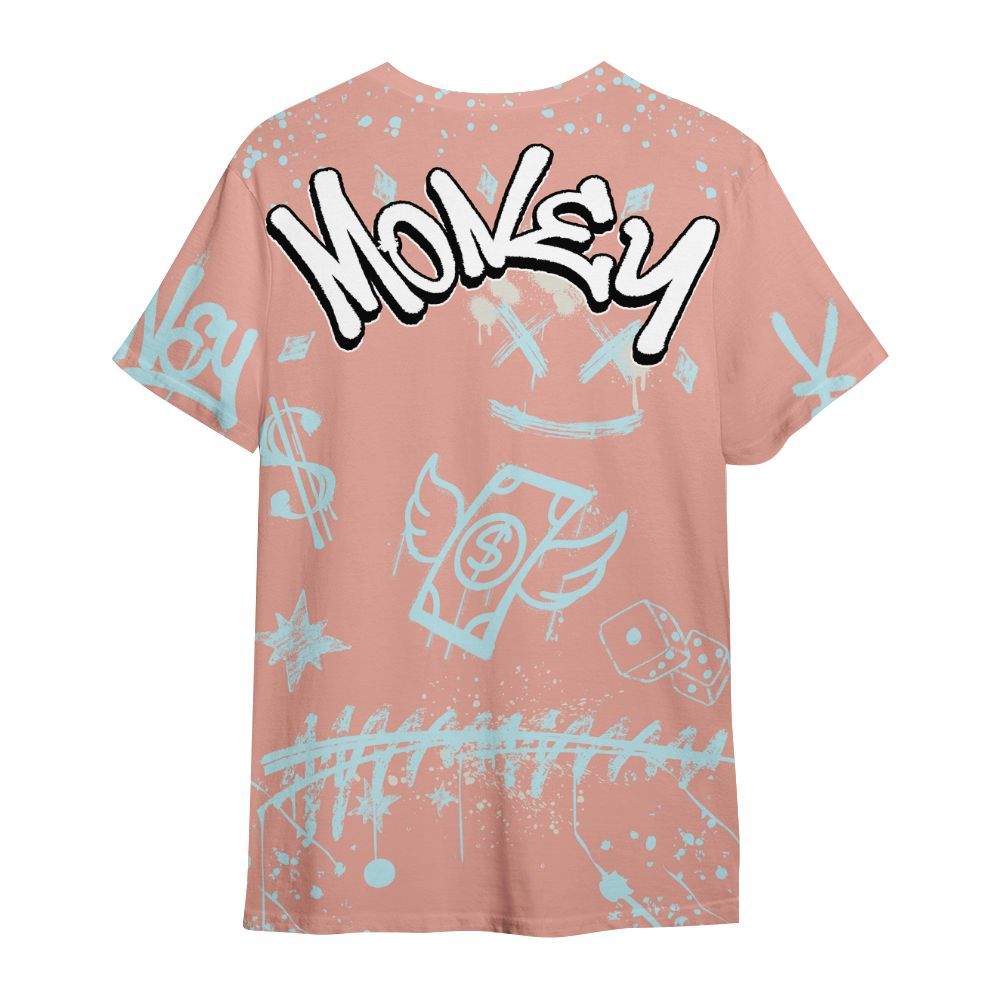Shirt To Match Dunk Low Glacier Arctic - Everybody Paid In Full Crayon All Over Print