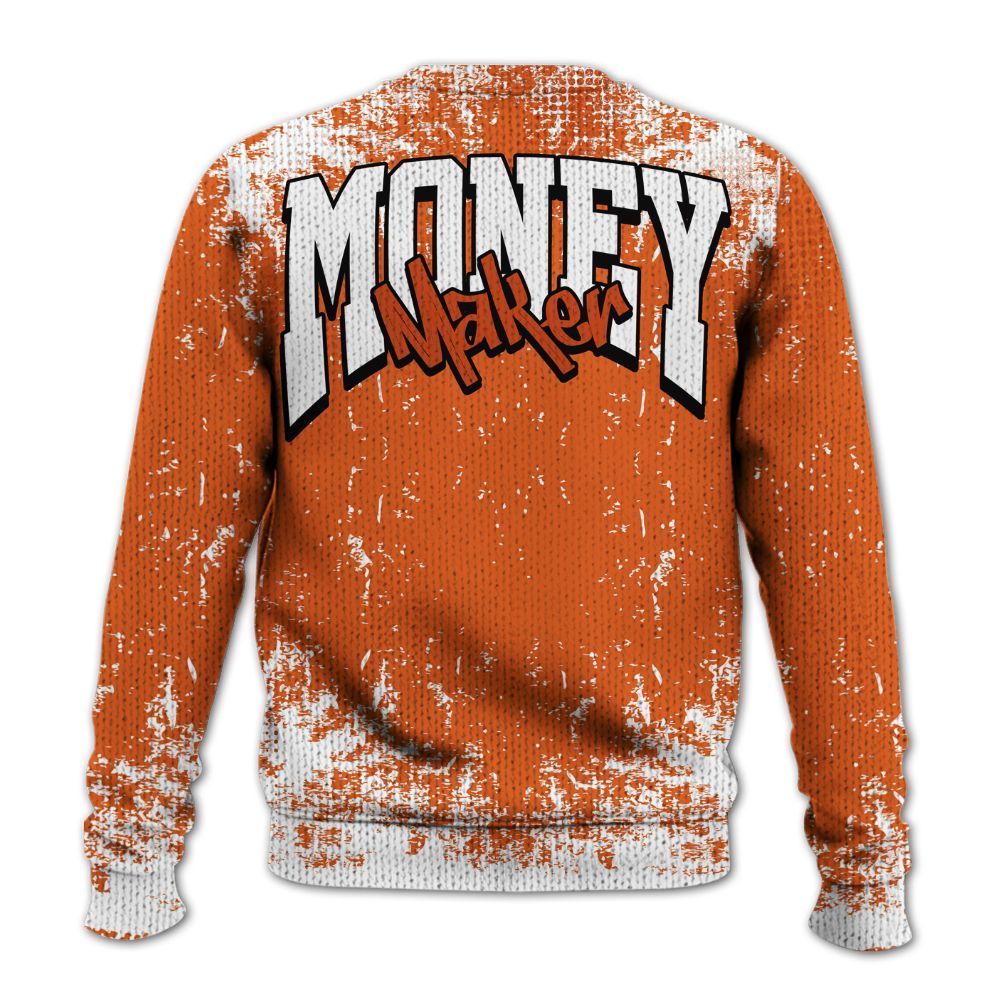 Knitted Sweater To Match High OG Starfish 1s - Move In Silence Money Street Retro
