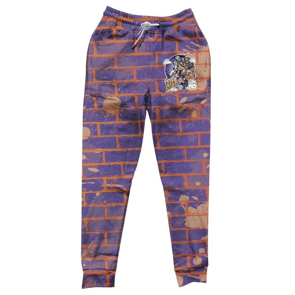 Sweatpant To Match Book Sunset 1s - Seeya Skeleton Brick All Over Print
