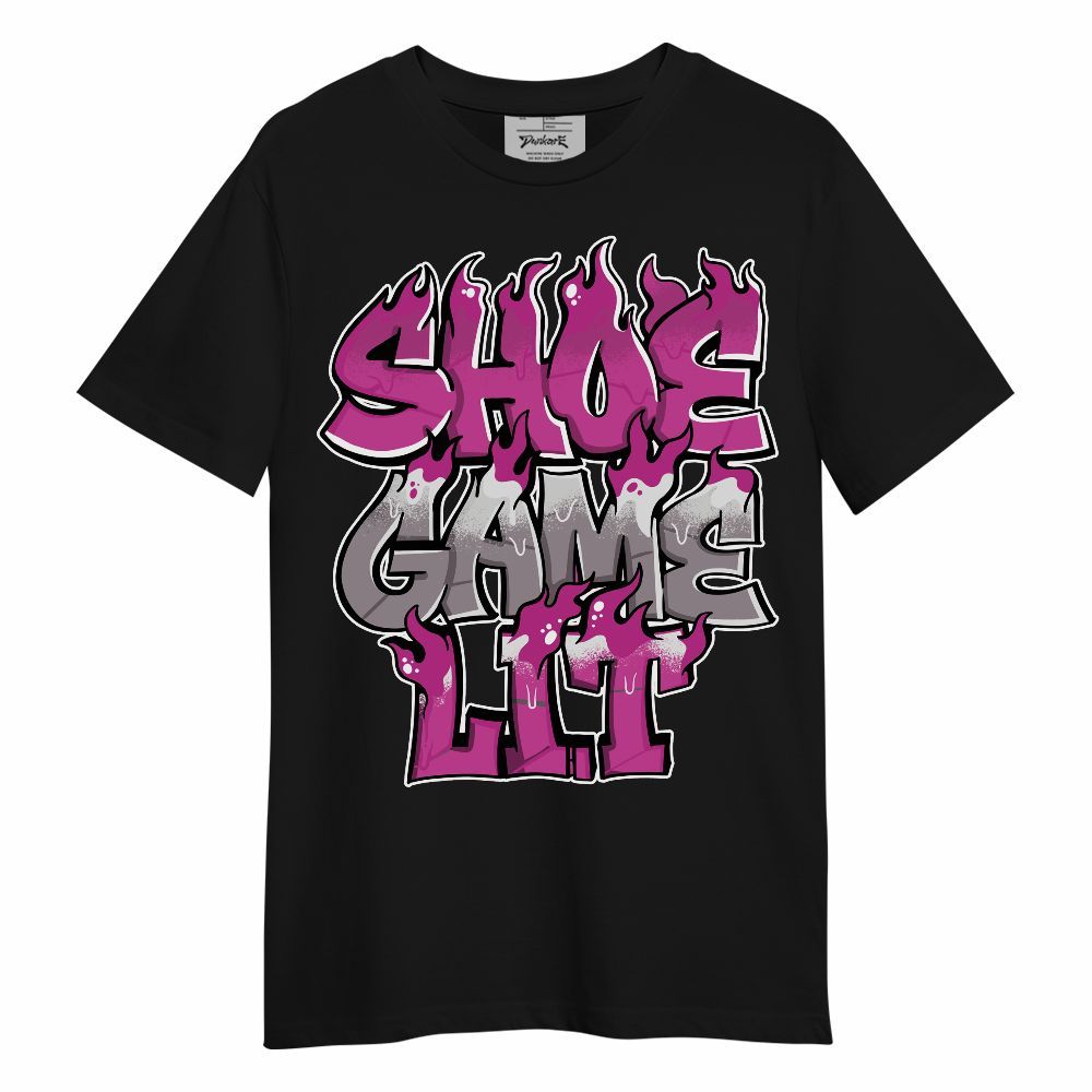 Shirt To Match Dunk Low Active Fuchsia - Shoe Game Lit Graphic Unisex Shirt