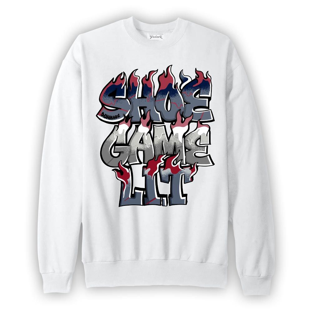 Sweatshirt To match Retro Olympic 6s Sweatshirt - Shoe Game Lit Graphic Graphic