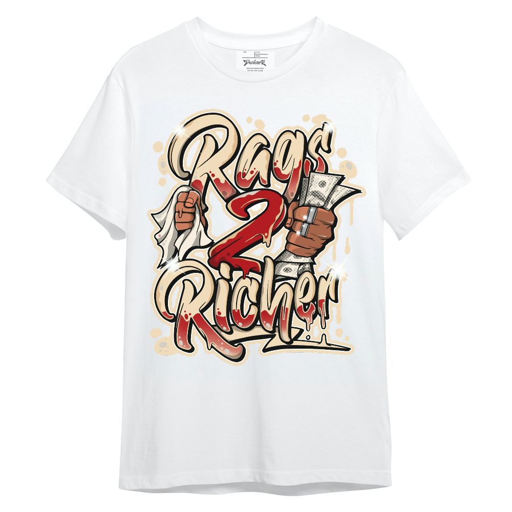 Shirt To Match Dunk Low Strawberry Waffle - Rag 2 Rich Graphic Unisex Shirt