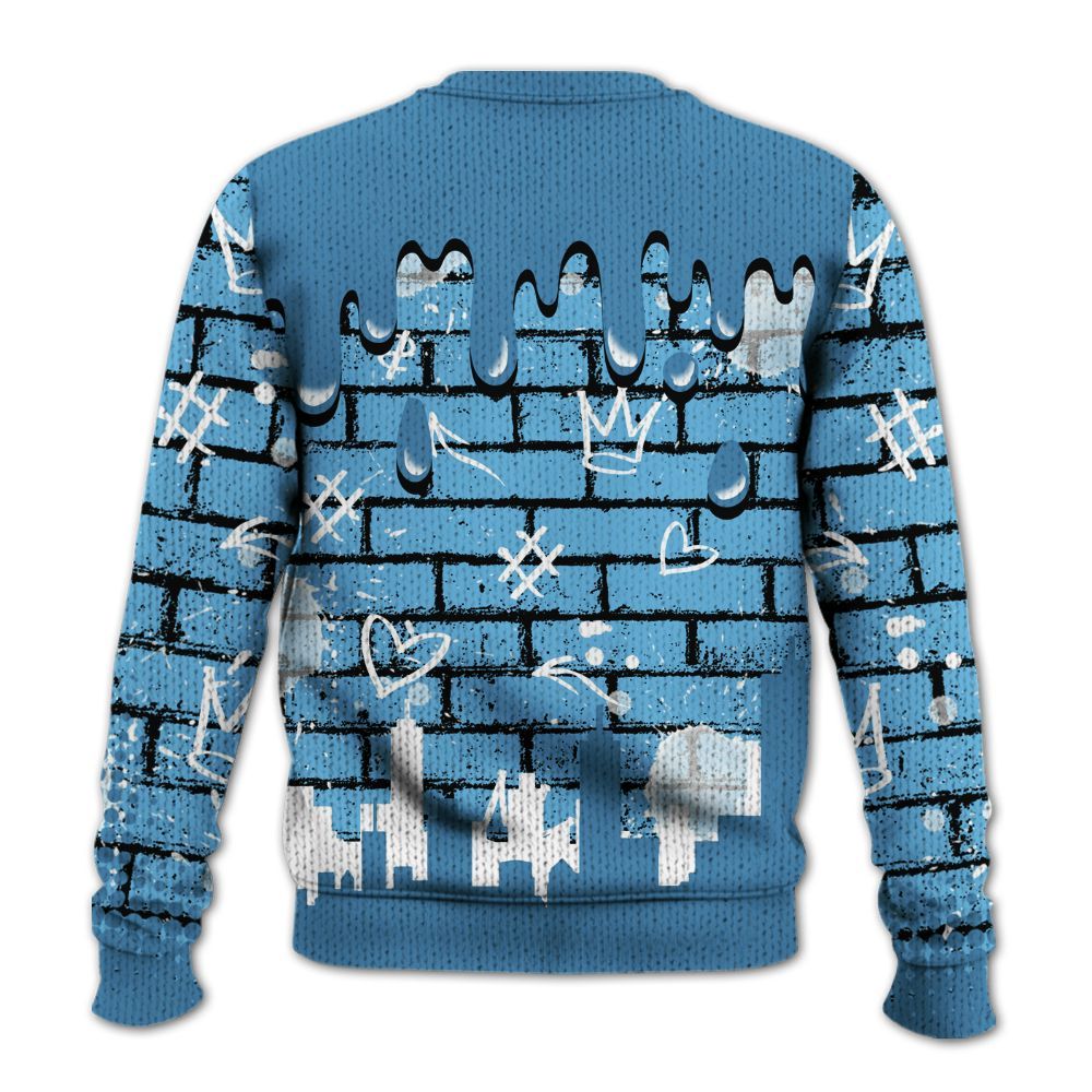 Sweater To Match Melo 12s - Hustles Grind Pray Drip Graphic