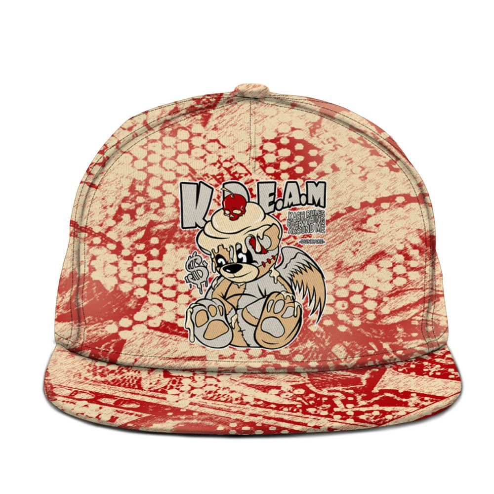 Snapback To Match Dunk Low Strawberry Waffle - Loot Bear Graphic