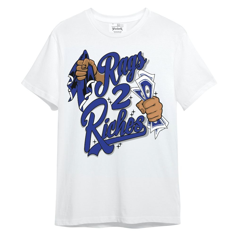 Shirt To Match Air Max Plus Black Racer Blue - Rag 2 Riches Unisex Shirt