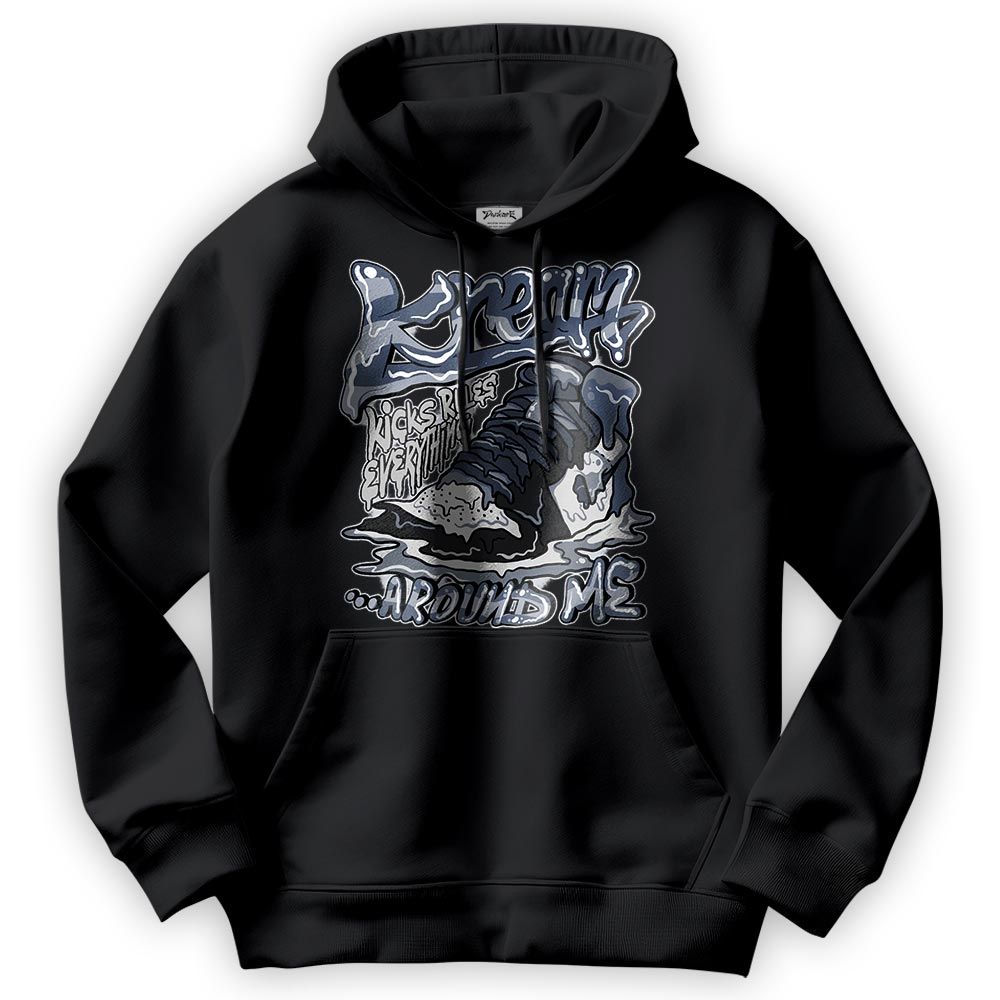 Sweatshirt To Match Low Diffused Blue 11s Hoodie - Kreamy Graphic Hoodie Unisex