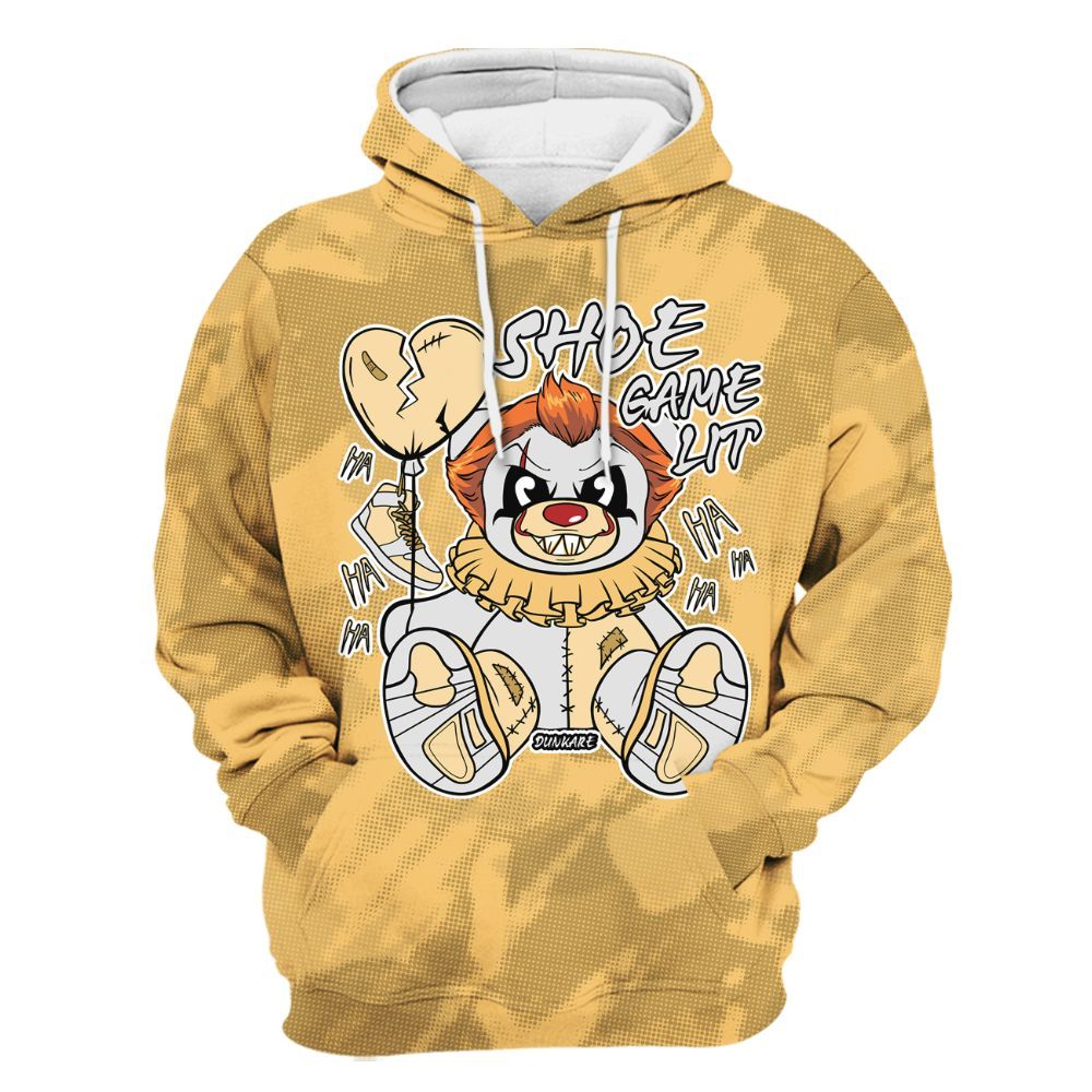 Hoodie To Match Craft Paris 6s - Shoe Game Bear Abstract Halftone All Over Print