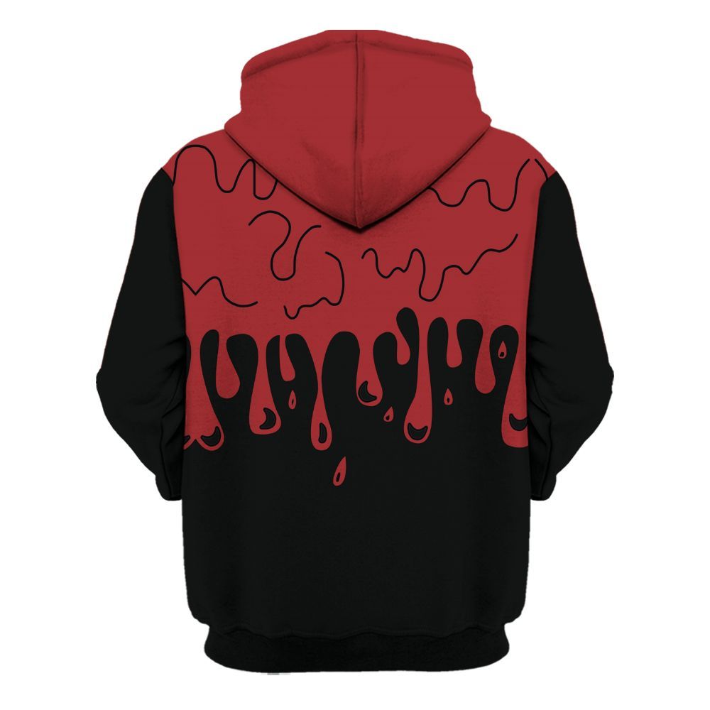 Hoodie To Match Alternate Flu Game 12s - Snake Trust No One Drip All Over Print