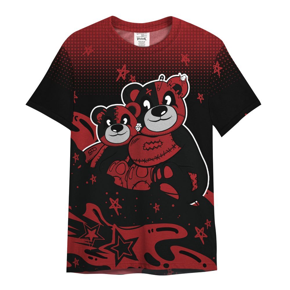 Shirt To Match Alternate Flu Game 12s Shirt - Sincere Fondness Bear Stars All Over Print