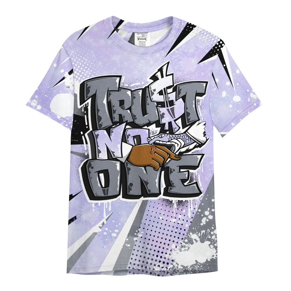 Shirt To Match Zen Master 4s - Poly Trust No One Dripping All Over Print