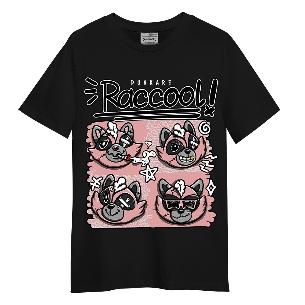Shirt To Match T-Shirt Raccool Raccoon, Red Stardust 3s T-Shirt To Match Sneaker 2404 DNY