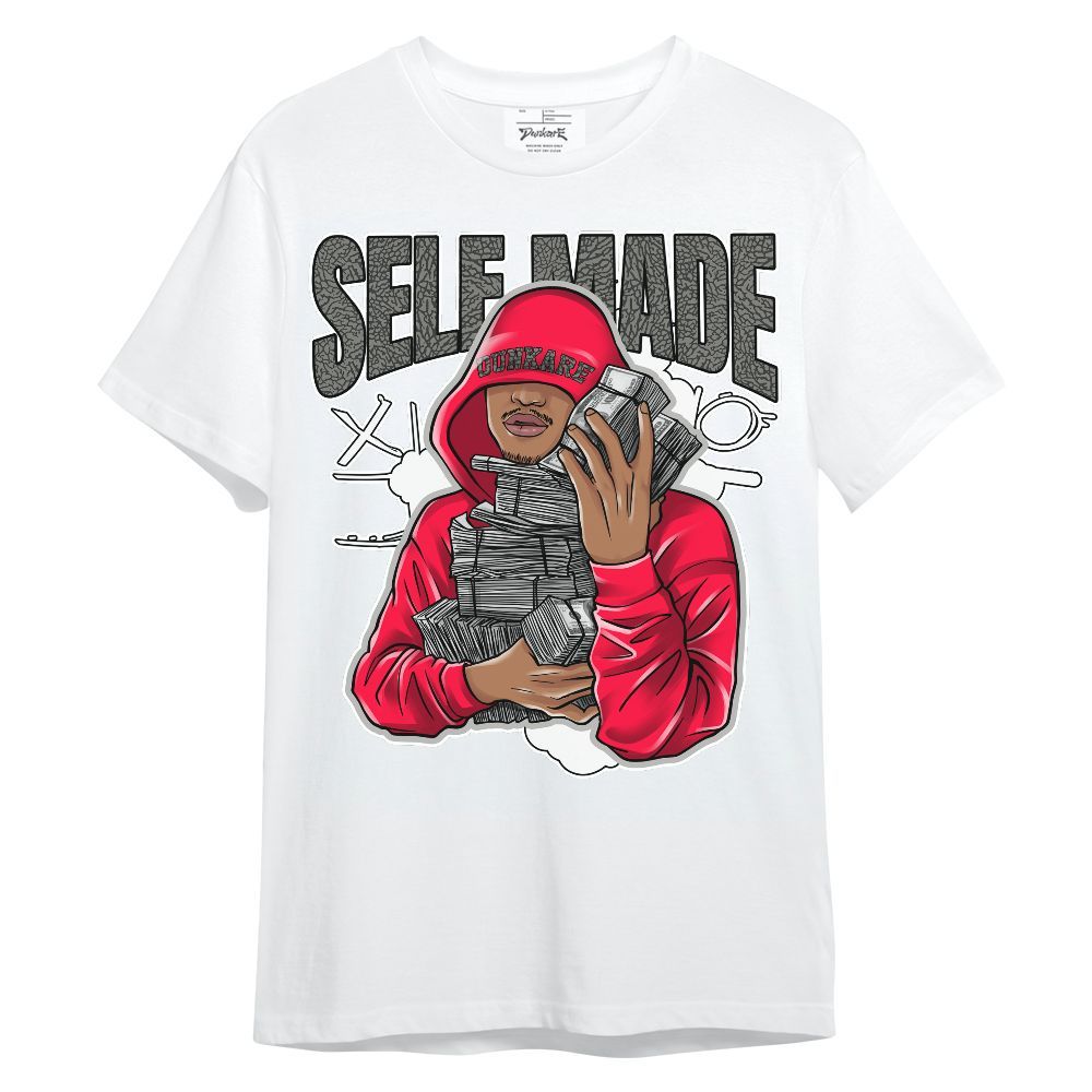 Shirt To Match Retro Fire Red 3s - Selfmade Unqiue Unisex Shirt