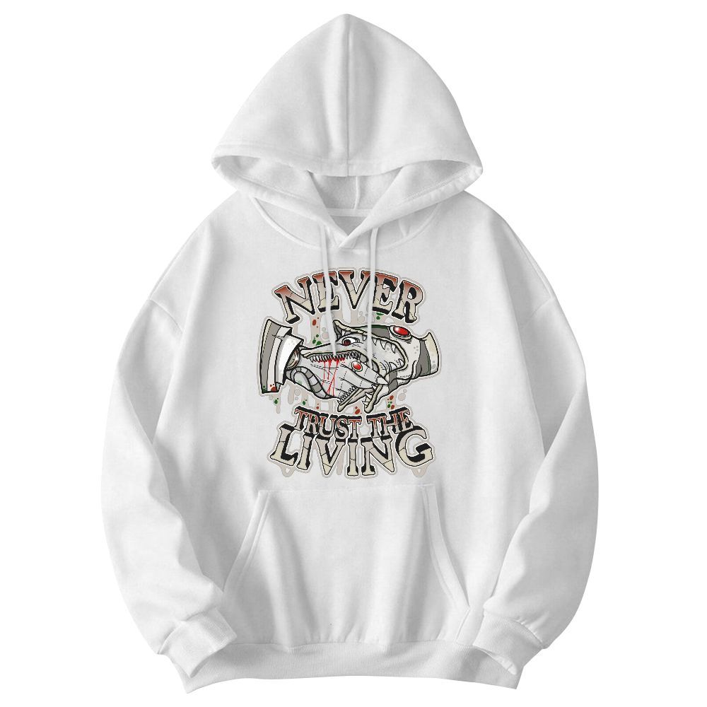 Sweatshirt To Match El Grito 5s - Never Trusting Living Halloween Graphic Graphic