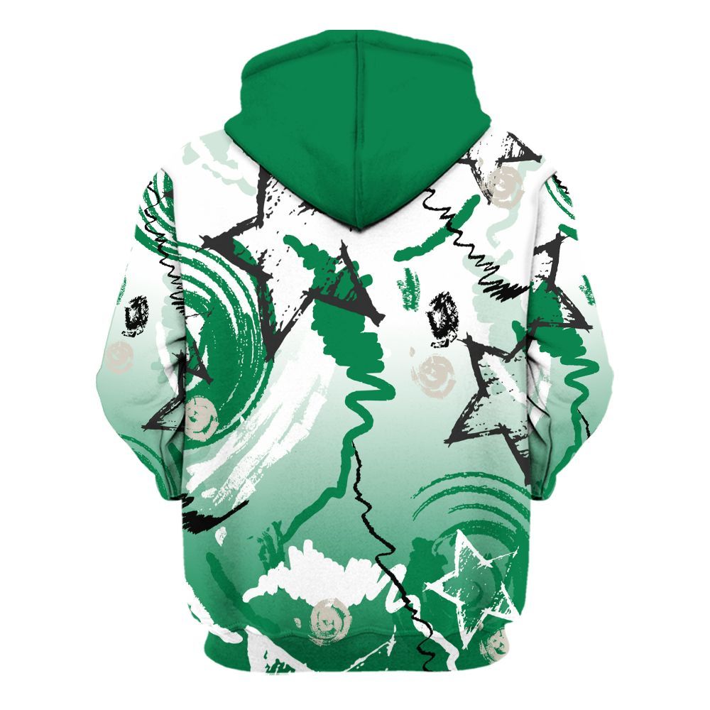 Hoodie To Match Lucky Green 2s - Grind Shine Later Drip All Over Print