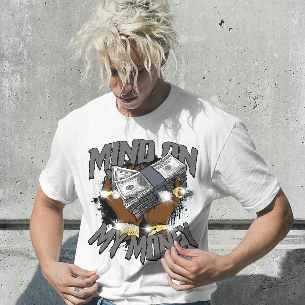 Shirt To Match Cool Grey 6s - Mind On My Money Graphic Unisex Shirt
