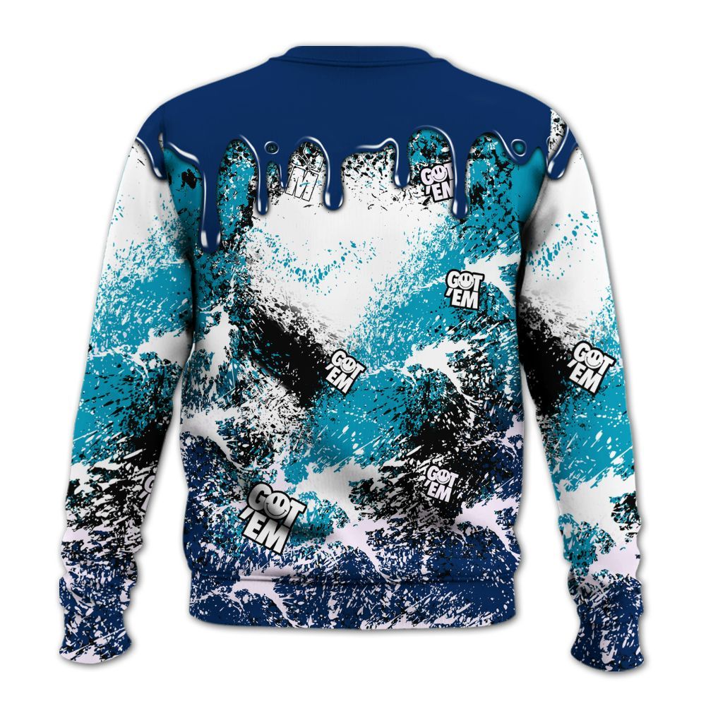 Sweatshirt To Match Kobe 5 X-Ray - Dripping 23 Drip All Over Print