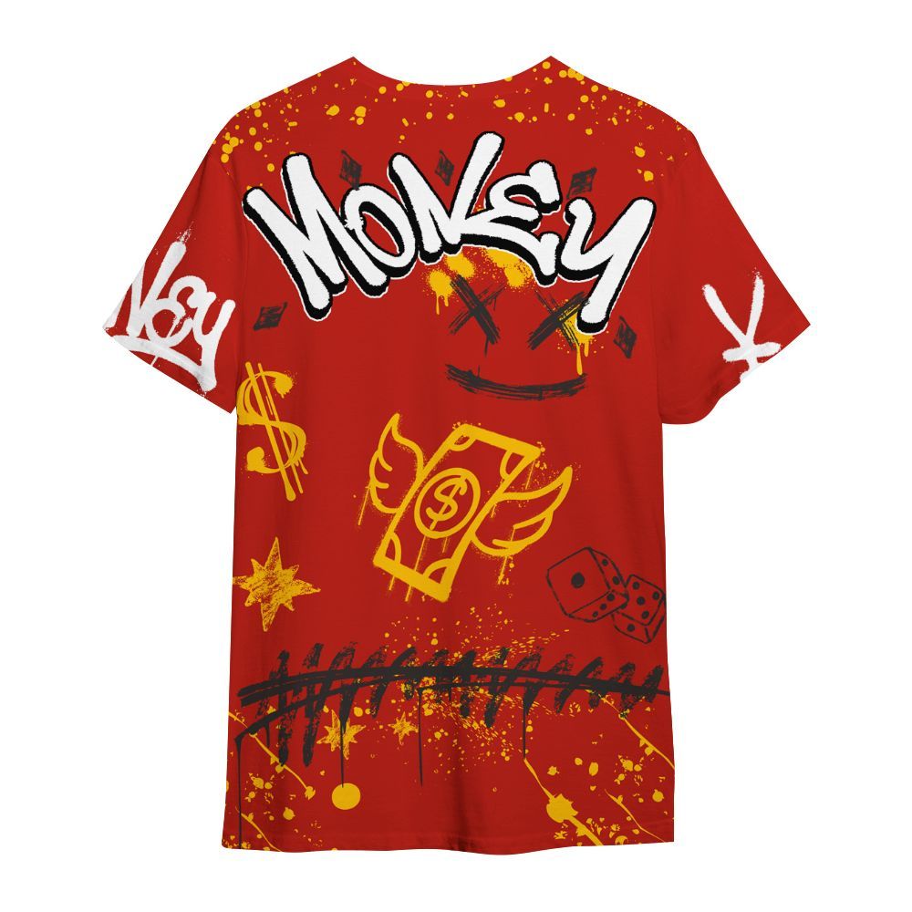 Shirt To Match Ferrari 4014s - Everybody Paid In Full Crayon All Over Print