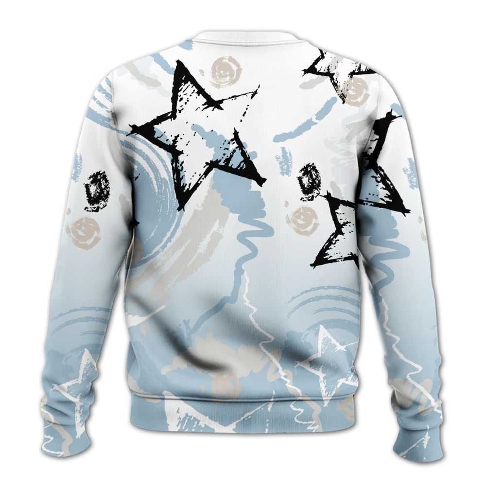 Sweatshirt To Match High OG Alaska 1s - Grind Shine Later Drip All Over Print